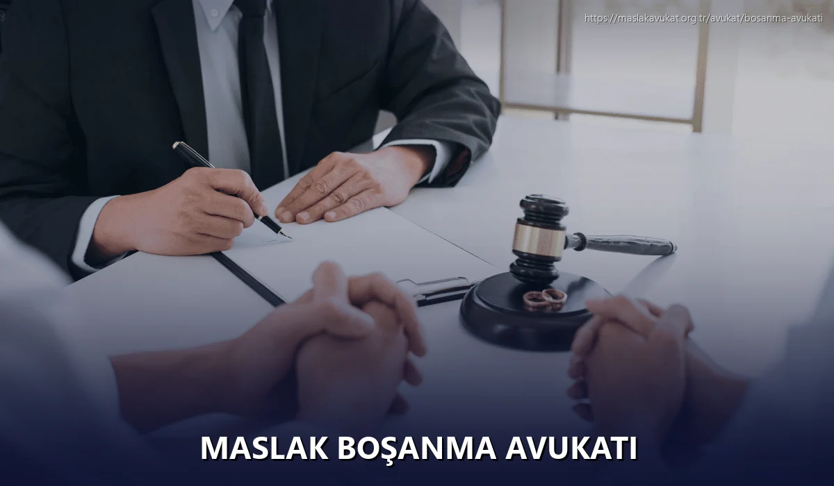 Maslak Boşanma Avukatı